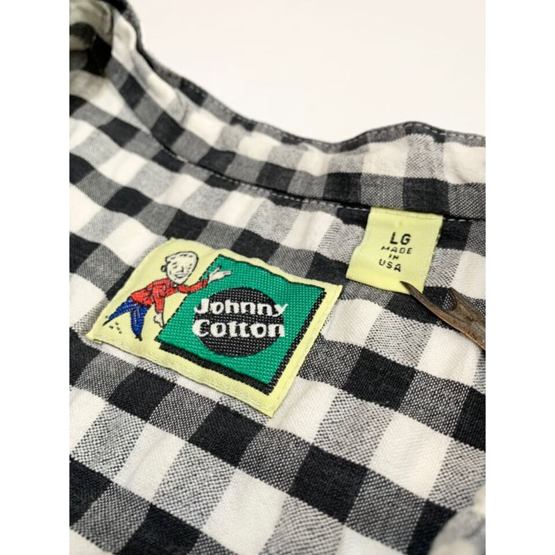 Johnny cotton  総柄シャツ　鳥　90s Johnny cotton 総柄シャツ 鳥 90s