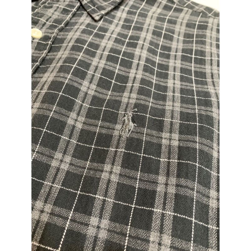 90s ラルフローレン 柄シャツ 総柄 長袖シャツ LOWELL SPORT L 90s Ralph Lauren 