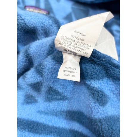 SP17s Patagonia "OVERALL PATTERN" SYNCHILLA SNAP T Size M
