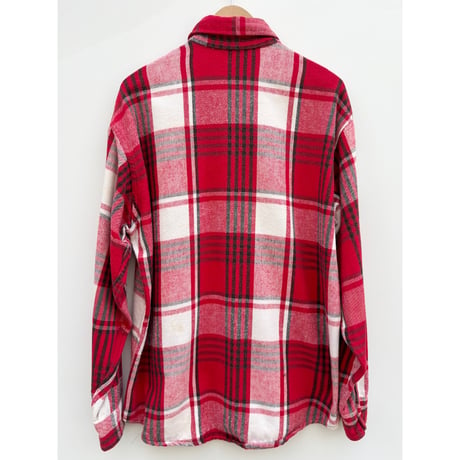 80s ST.JOHN'S BAY FLANNEL SHIRT MADE IN USA 🇺🇸 Size L