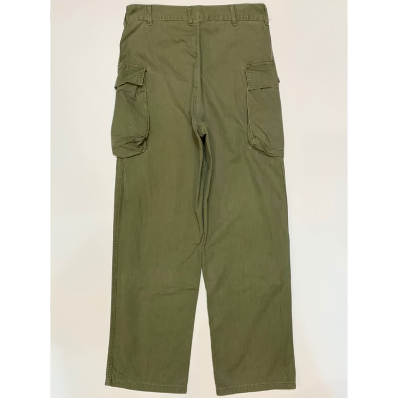 40s US ARMY M-43 HBT CARGO PANTS Size W32L33→W3 40s US ARMY M-43 HBT CARGO PANTS Size W32L33→W3