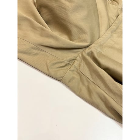50s US ARMY KHAKI TROUSERS Size W33L31→W31.5L30