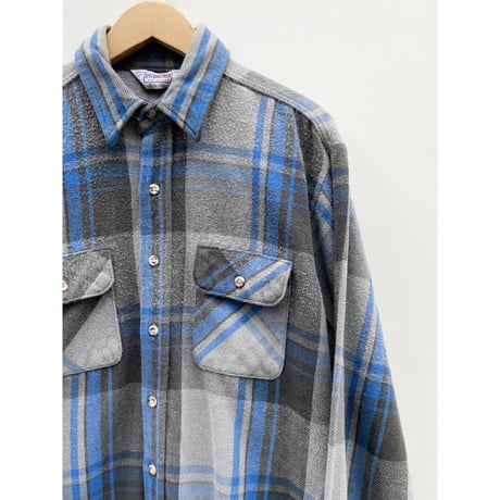 80s FIVE BROTHER FLANNEL SHIRT MADE IN USA 🇺🇸 Size L