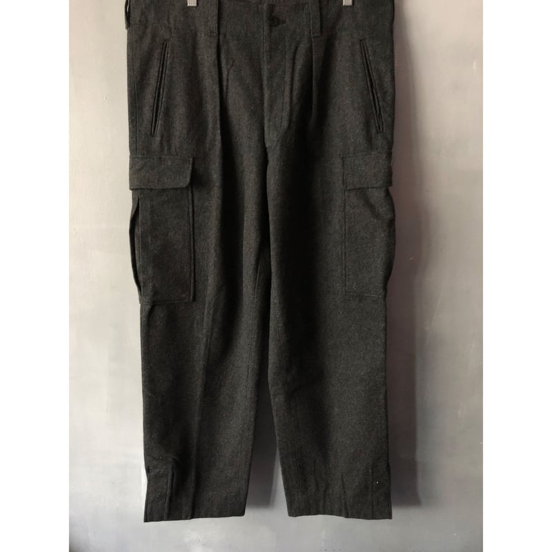 ▪️40‘s【GERMANY】 VINTAGE PANTS ドイツ ヨーロッパ 黒 ▪️40's【GERMANY】 VINTAGE PANTS ドイツ ヨーロッパ 黒 メンズ