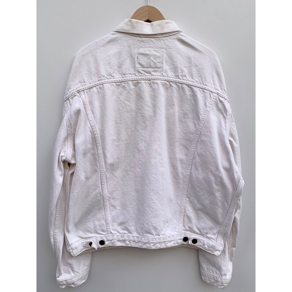 90s Levi's 70503 WHITE DENIM JACKET Size XL | K