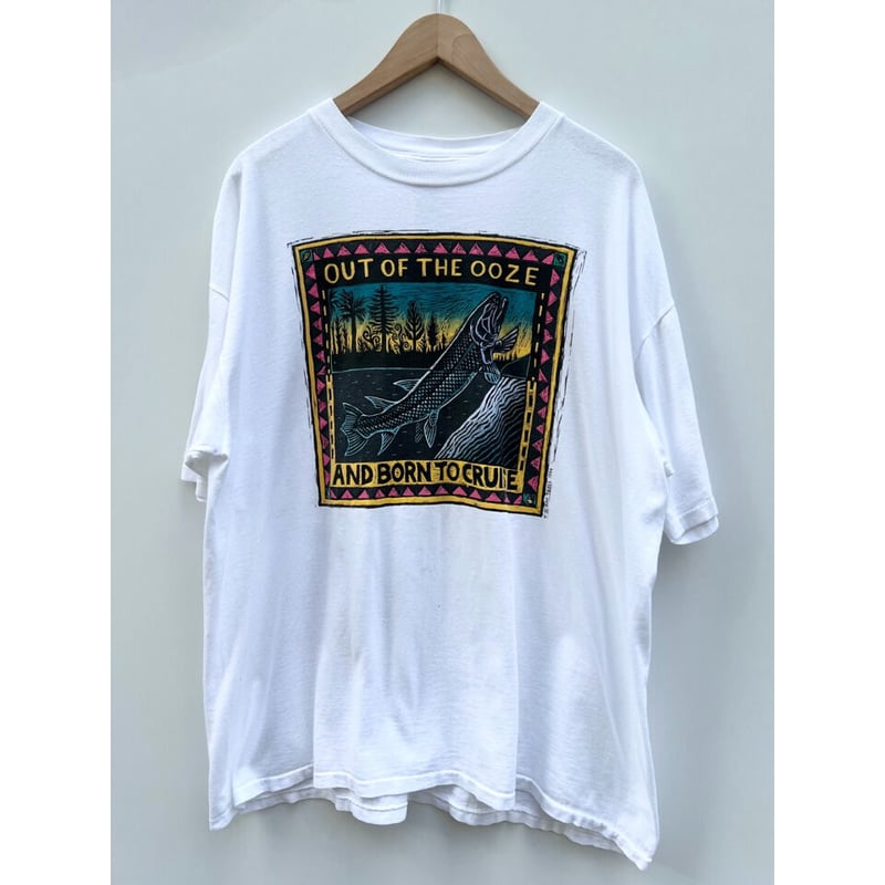 90s RAY TROLL ART Tee MADE IN USA 🇺🇸 Size XL |