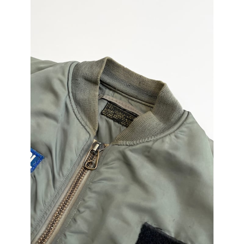 50s 希少 USAF MA-1 初期型 MIL-J-8279B 美品 L 50s 希少 USAF