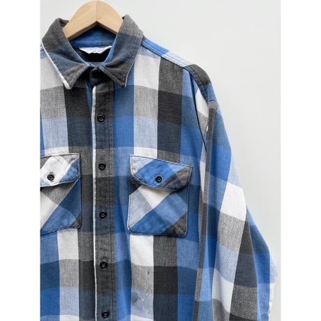 80s FIVE BROTHER FLANNEL SHIRT MADE IN USA 🇺🇸 Size XL