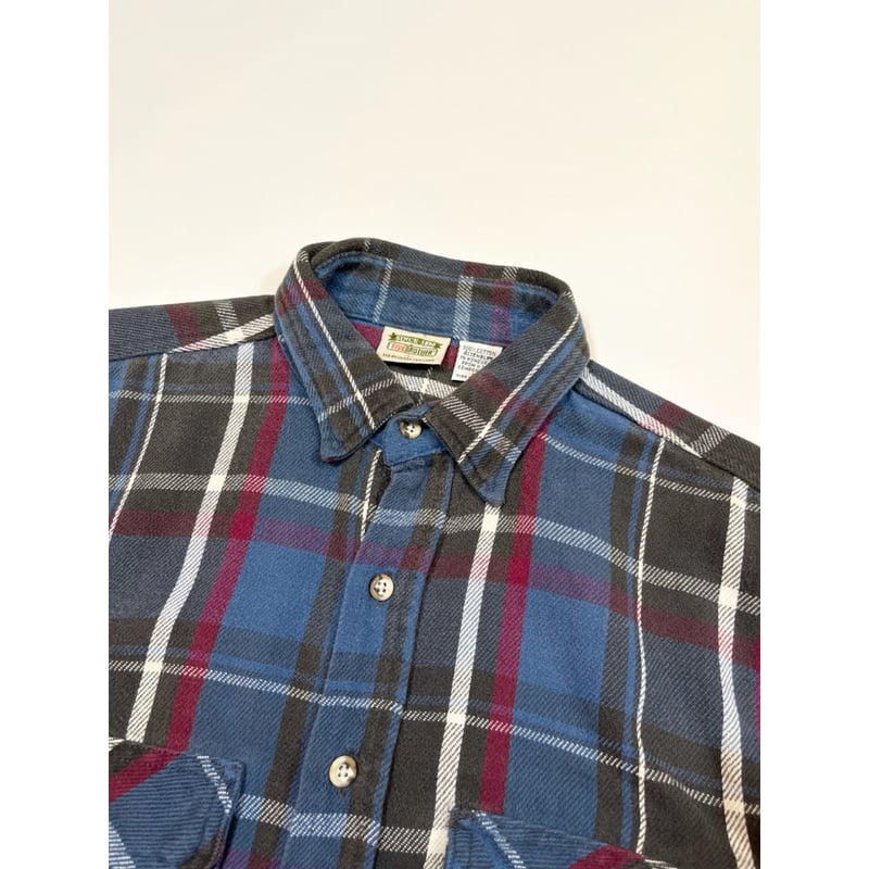 90s FIVE BROTHER FLANNEL SHIRT Size L | KORDS