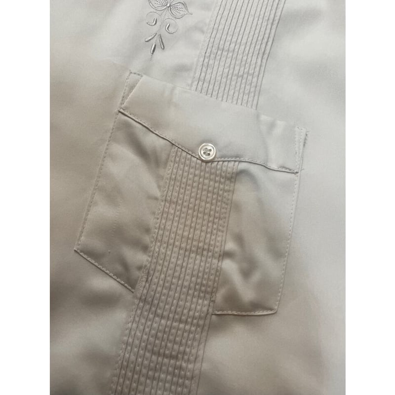 90s USA製 Cappuccino Open collar shirt 開襟 90s USA製 Cappuccino Open collar shirt 開襟 開襟(Open collar