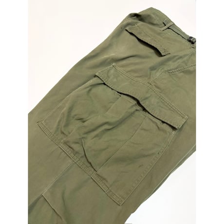 60s US AMRY Jungle Fatigue PANTS "3rd TYPE" Size MEDIUM-REGULAR