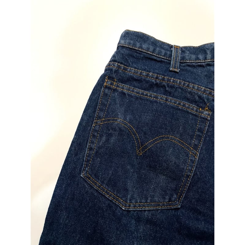 希少 80’s Levi’s 549 ブラックデニム USA製　42TALON 90s Levi's 505 ブラックデニム パンツ 32×32 USA製 オレンジ