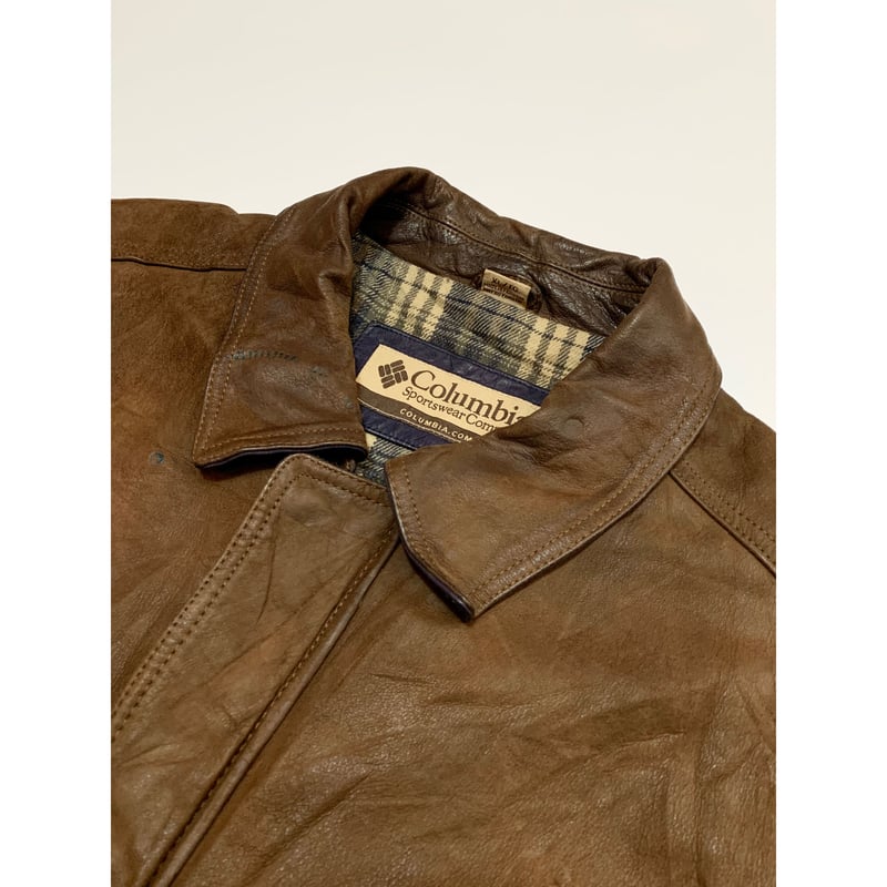 ☆90s Colombiaレザージャケット　コロンビア　サイズ　XL ☆90s Colombiaレザージャケット コロンビア サイズ XL 90s Columbia