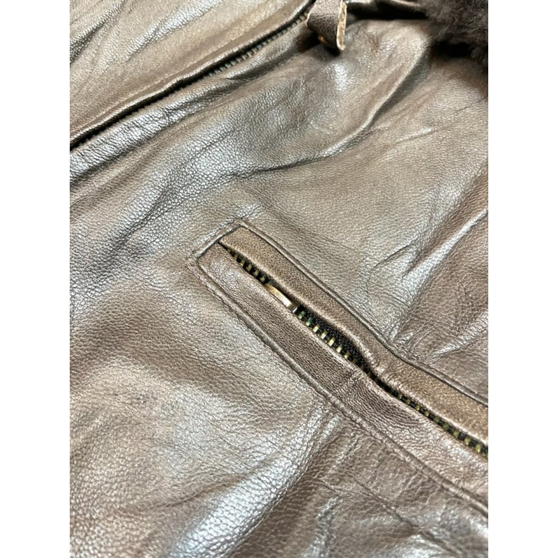 80s L.L.Bean G-1 TYPE LEATHER JACKET MADE IN US 80s L.L.Bean G-1 TYPE LEATHER JACKET MADE IN US