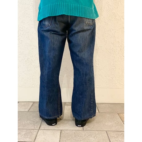 70s Levi’s 646 BIGE BELL BOTTOM DENIM MADE IN USA 🇺🇸 Size W37L26