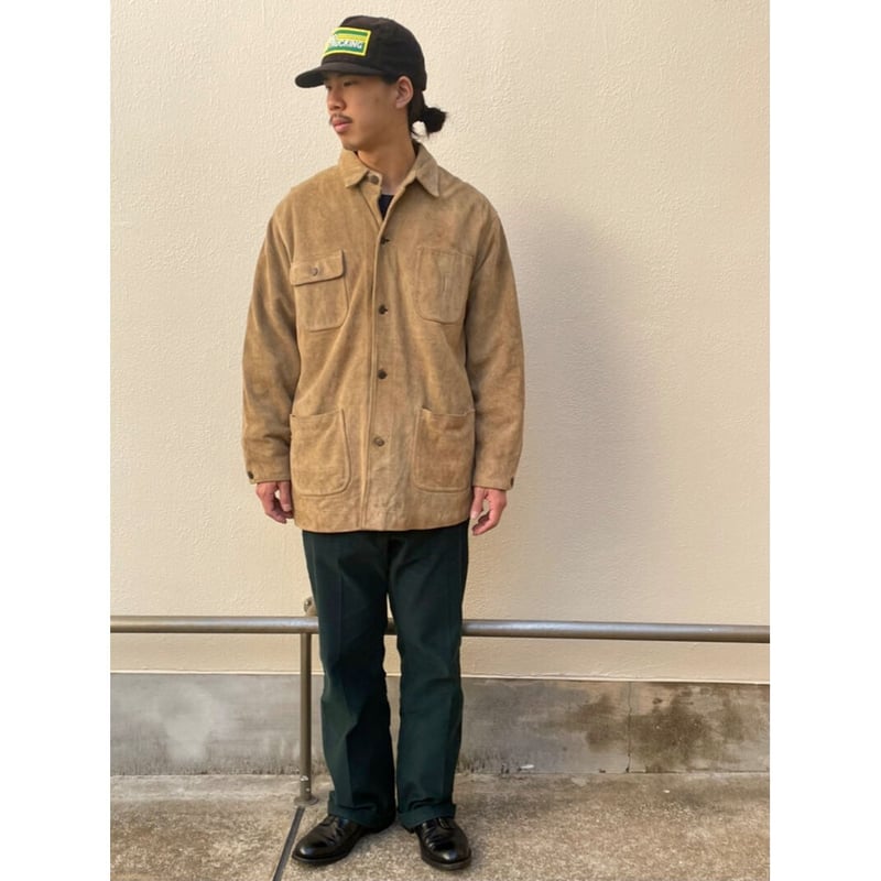 80s POLO COUNTRY SUEDE COVERALL Size M | KORDS