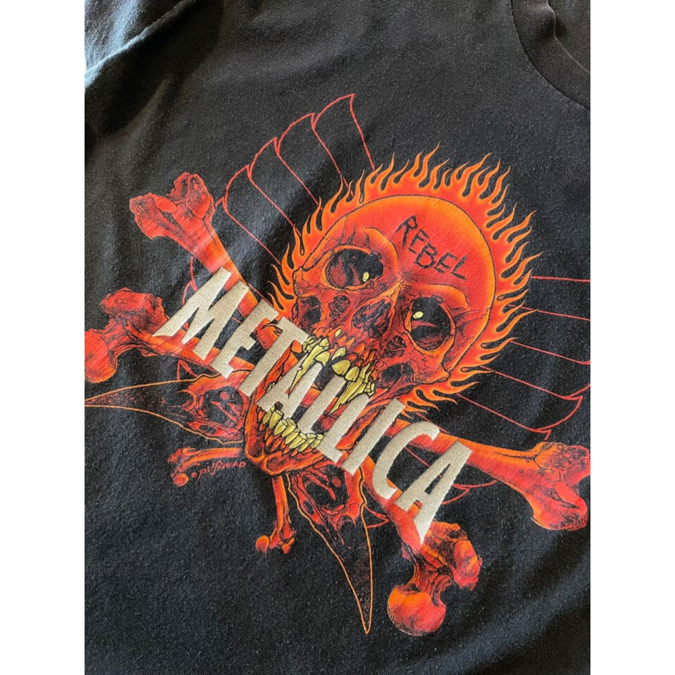LLICA メタリカ PUSHEAD パスヘッド ドクロ Tシャツ M METALLICA メタリカ PUSHEAD パスヘッド ドクロ Tシャツ M