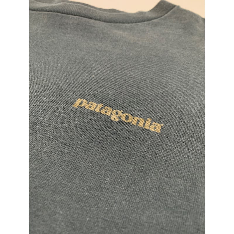 90s Patagonia usa製 ロンT 90s 90年代 パタゴニア アメリカ製 青 ブルー スウェット 長袖T