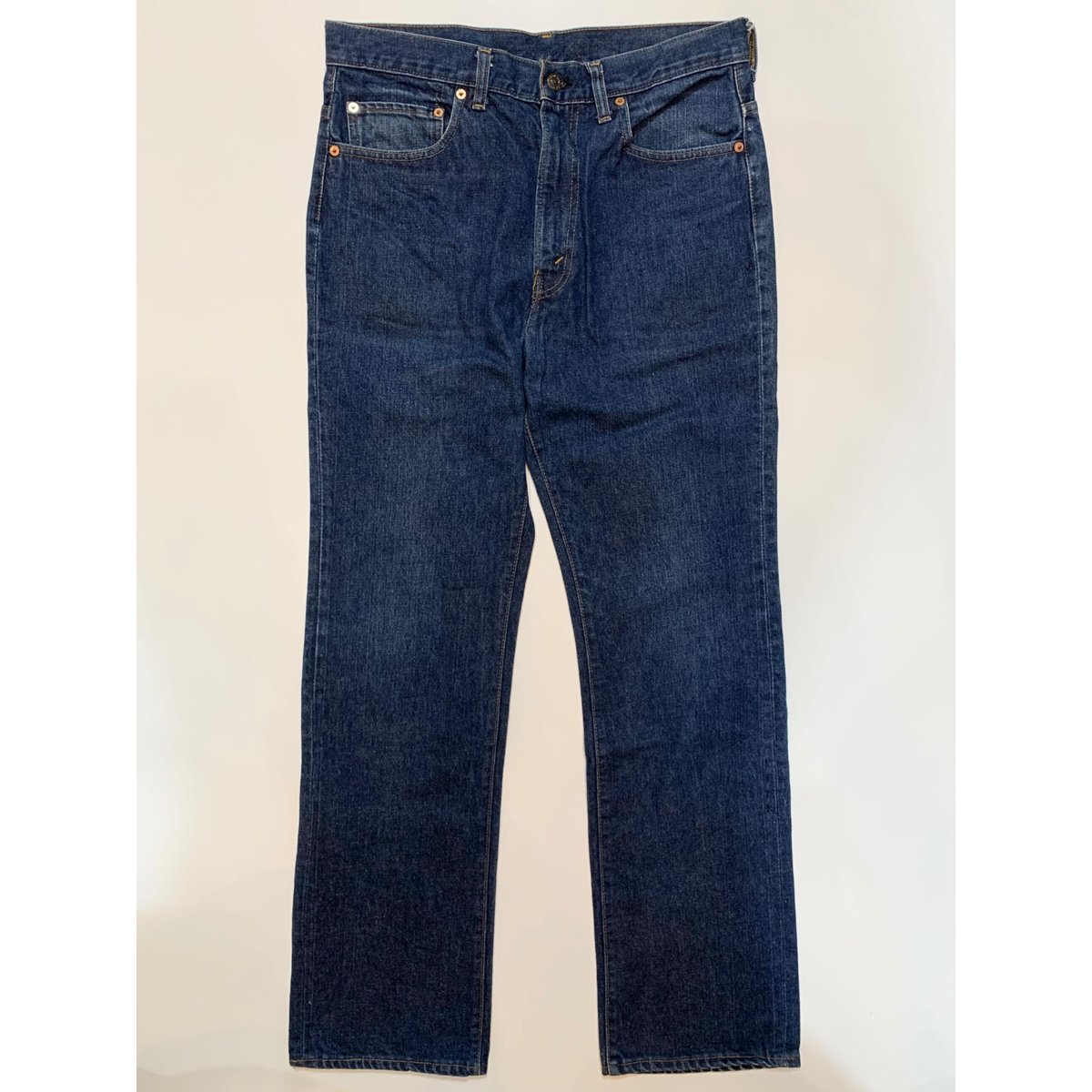 ◇ 極上 デッド 70s 濃紺 517 シングル 66前期 糊付 W36 希少