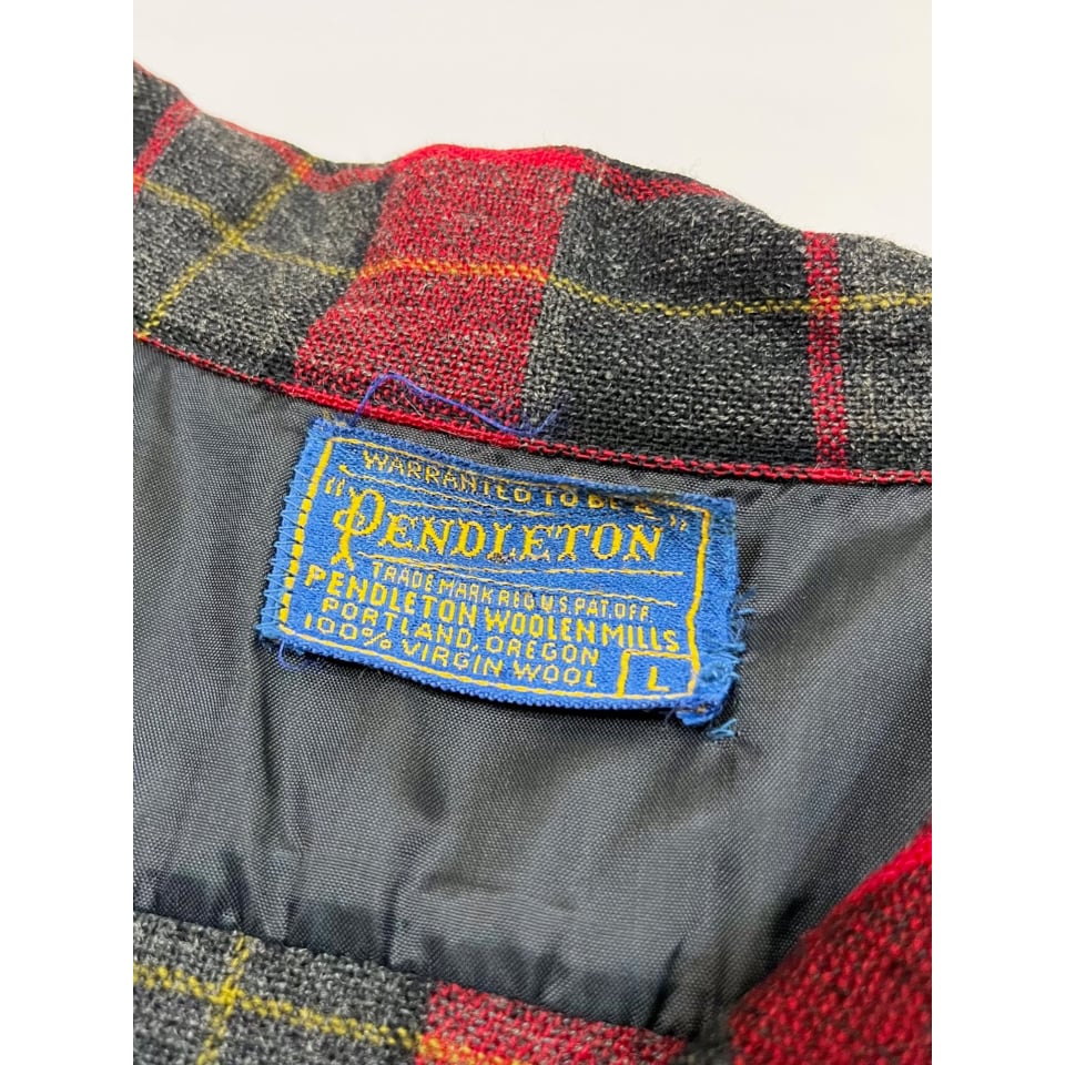 60s PENDELTON WOOL SHIRT MADE IN USA🇺🇸 Size L