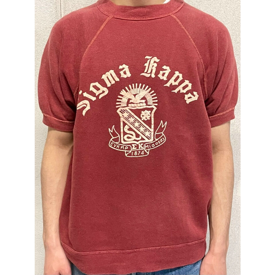 60s モンスターSIGMA KAPPA 半袖スウェット