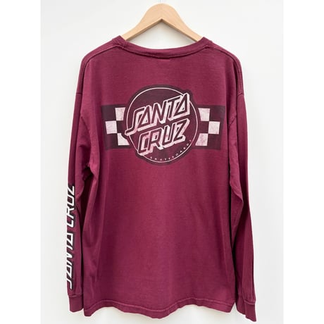 90〜00s SANTA CRUZ L/S Tee Size L