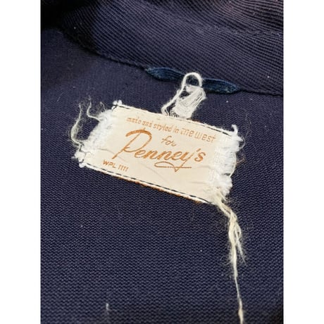 50s PENNY'S WHIP CORD JACKET Size L程