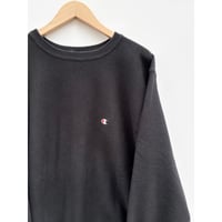 90s Champion "BLACK" REVERSE WEAVE Size L