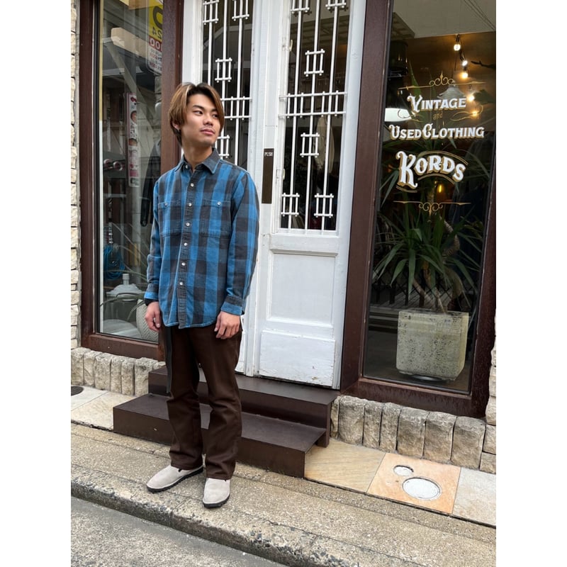 90s ST. JOHN'S BAY FLANNEL SHIRT Size M | KORDS