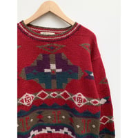 80s L.L.BEAN WOOL KNIT Size S