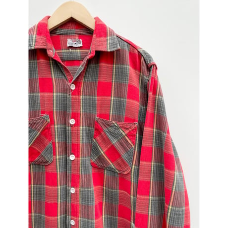60s E&W FLANNEL SHIRT Size 15