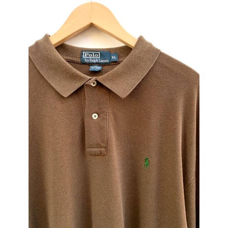 90s Ralph Lauren LONG SLEEVE POLO SHIRT Size XL