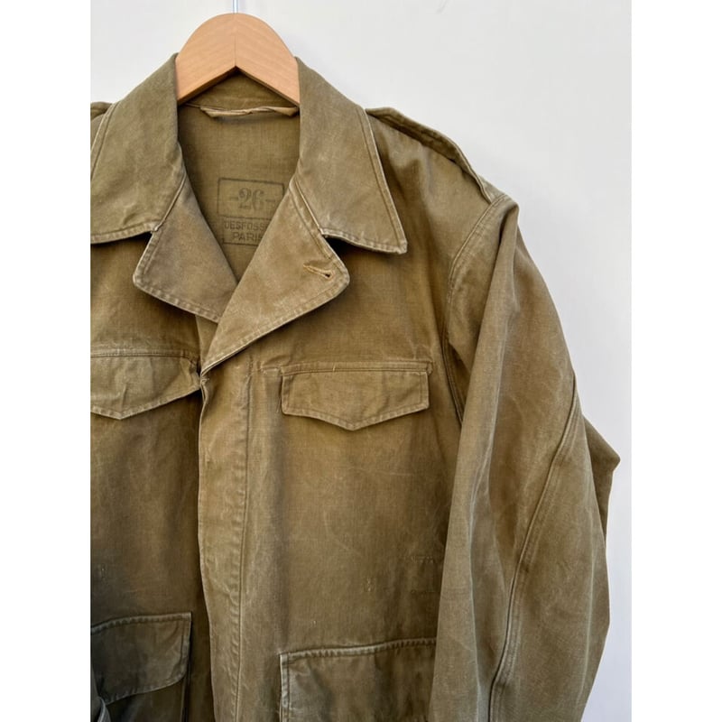 50s FRENCH ARMY M-47 FIELD JACKET 