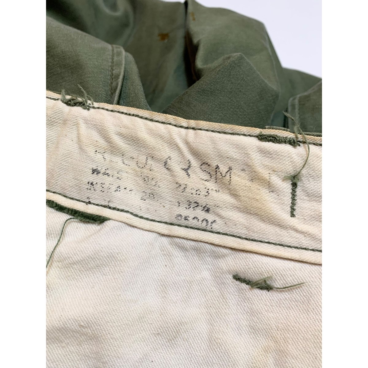 50s US ARMY M-51 FIELD TROUSERS Size SMALL-REGU 50s US ARMY M-51 FIELD TROUSERS Size SMALL-REGU