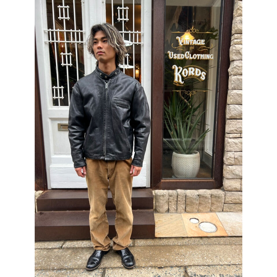 80s Schott SINGLE RIDERS JACKET Size 44 | KORDS 80s Schott SINGLE RIDERS JACKET Size 44 | KORDS
