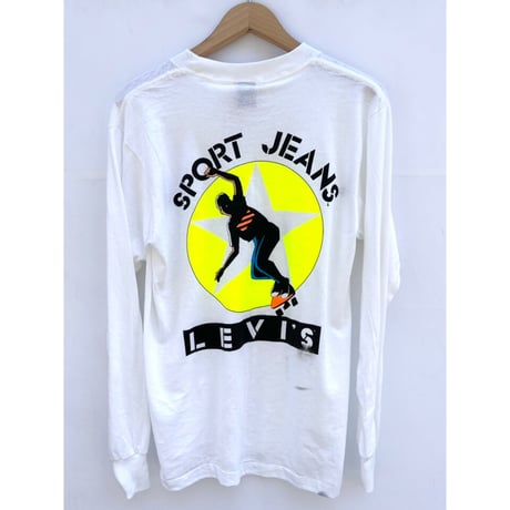 80s "DEAD STOCK" Levi's L/S  Tee MADE IN USA 🇺🇸　Size M