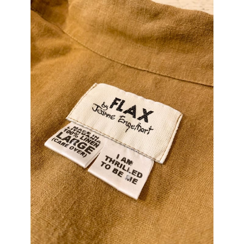 90s FLAX LINEN SHIRT Size L | KORDS
