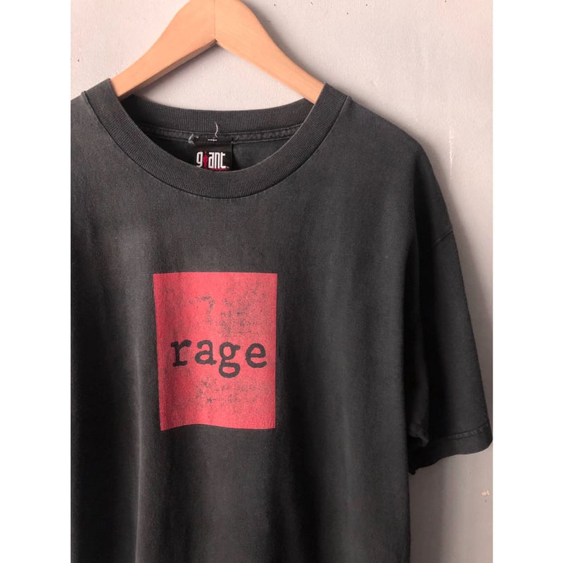 00s RAGE AGAINST THE MACHINE tシャツ giant 古着Tシャツ】音楽 90s GIANT by anvil 