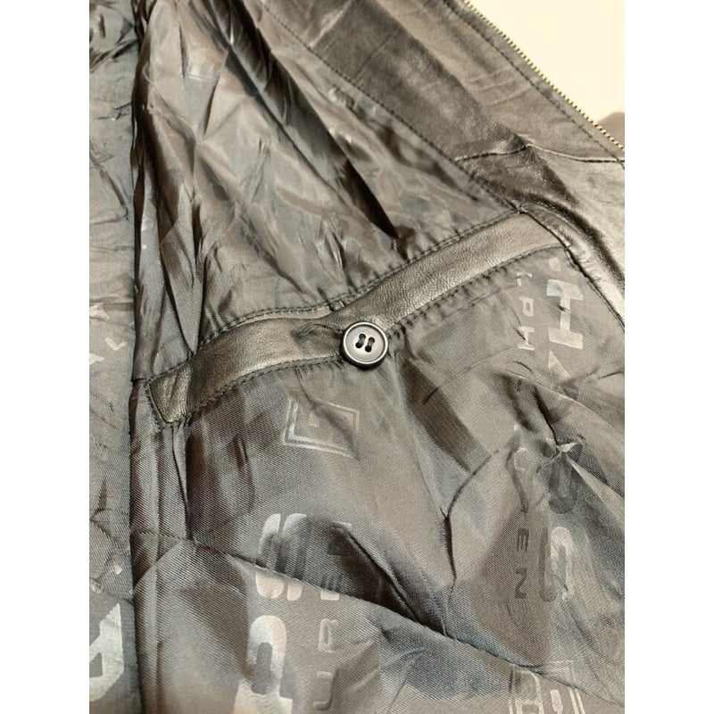 【最終値下】90s CHAPS RALPH LAUREN 羊革 レザージャケット 古着 90s CHAPS Ralph Lauren 本革 カウ レザー スウィング