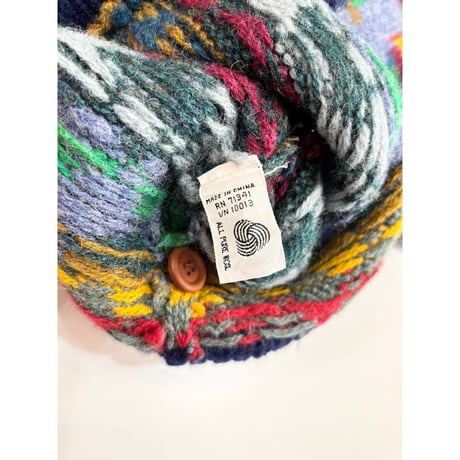 90s L.L.Bean WOOL CARDIGAN Size L