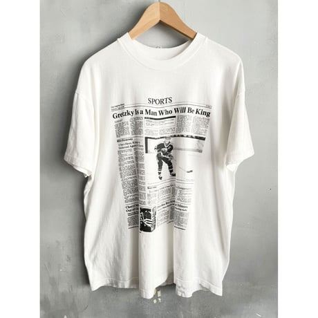 80s NEWSPAPER Tee MADE IN USA 🇺🇸 Size XL