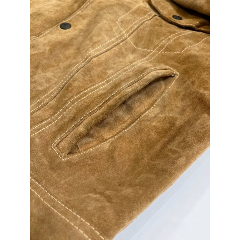 80s Levi's 70506 SUEDE TRACKER JACKET Size L |