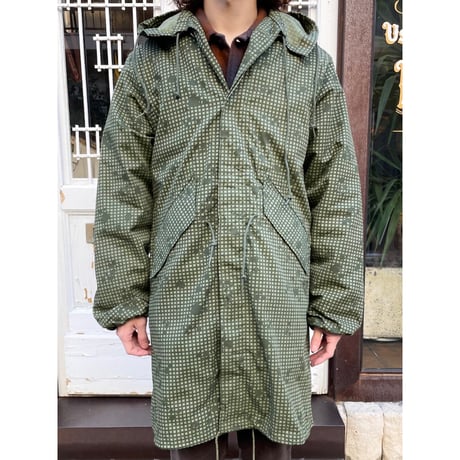 80s "DEAD STOCK" US ARMY NIGHT DESERT CAMO PARKA WITH LINER Size MEDIUM