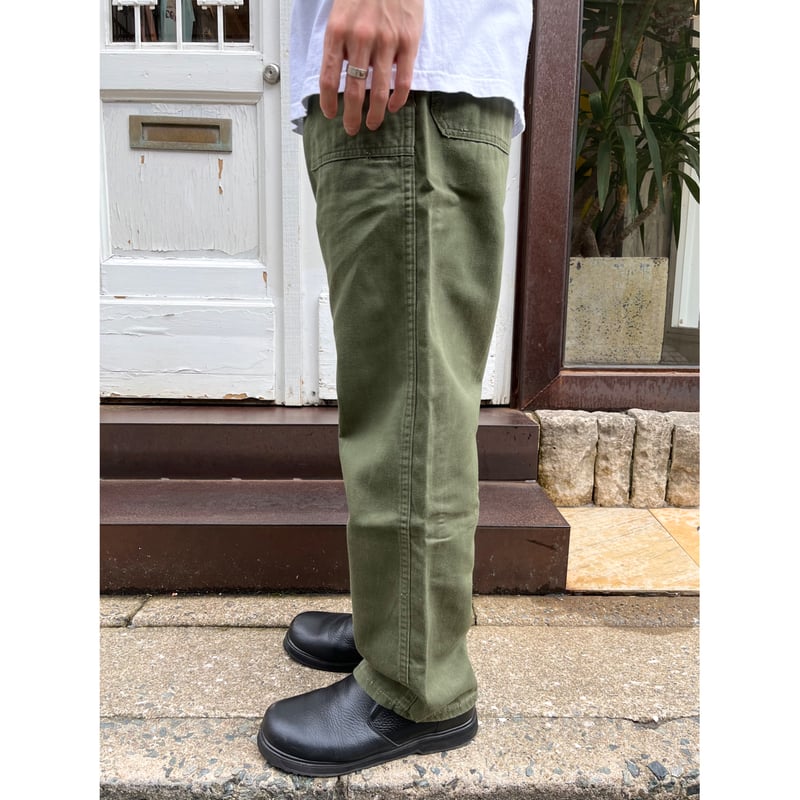 60〜70s US AIR FORCE OG-107 COTTON SATEEN BAKER 60〜70s US AIR FORCE OG-107 COTTON SATEEN BAKER