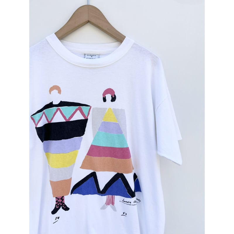 90s SONIA DELAUNAY ART Tee MADE IN FRANCE🇫🇷 Siz