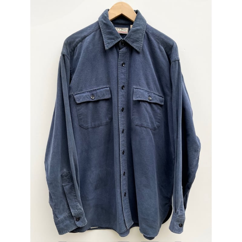 l.l.bean メッセンジャーバッグ L.L.Bean Chamois Cloth シャツ 1980年代 アメリカ製再価格訂正
