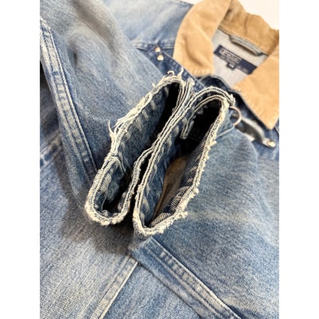 90s Ralph Lauren DENIM FIREMAN COAT Size M