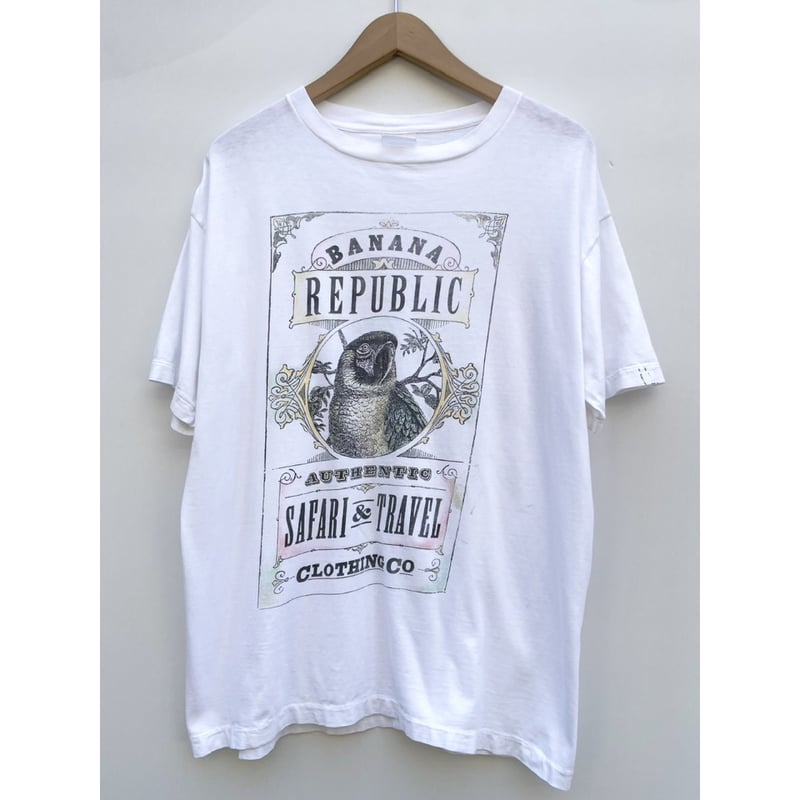 80s USA製 バナナリパブリック 古代壁画グラフィックTシャツ エジプト 80s USA製 バナナリパブリック 古代壁画グラフィックTシャツ