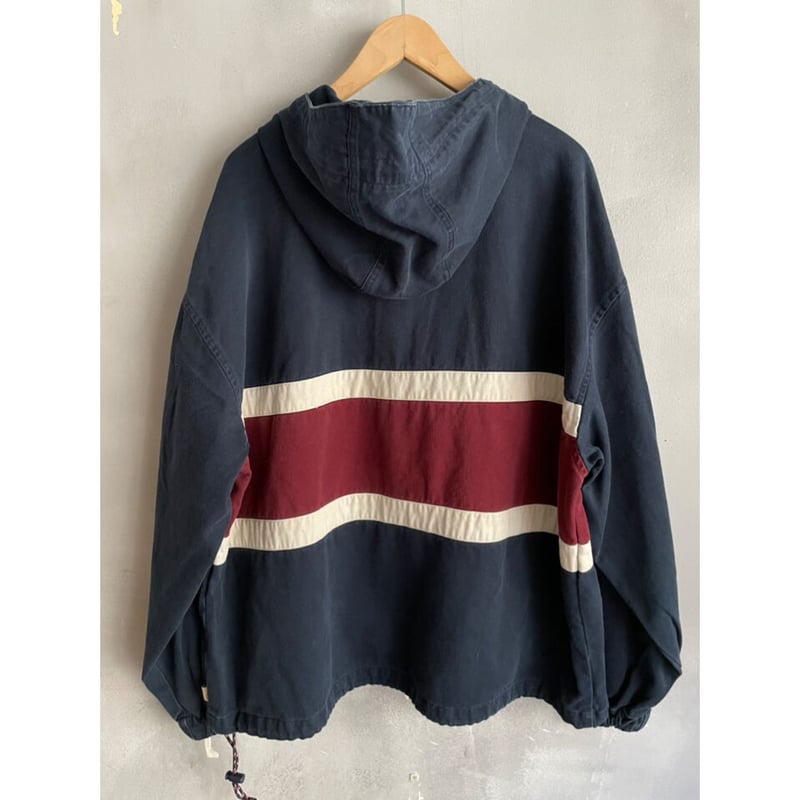 90s ETOWN アノラックジャケット XL ネイビー/グレー 90s OLD NAVY COTTON ANORAK PARKA Size L | KORDS