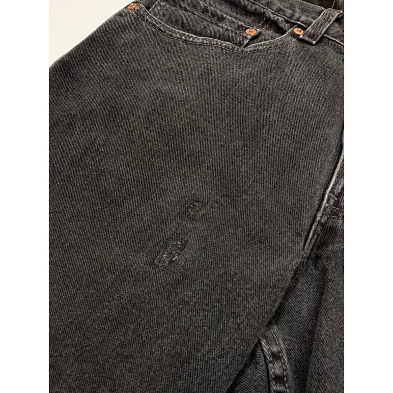 00s Levi's 550 BLACK DENIM PANTS MADE IN USA 🇺🇸